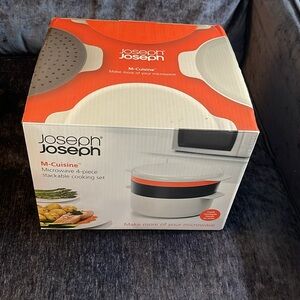 Joseph Joseph Microwave 4-Piece Stackable Cooking Set